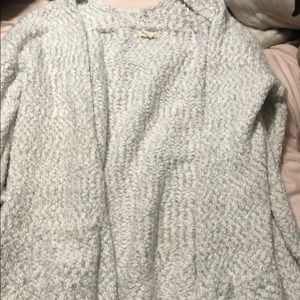 Fuzzy cardigan